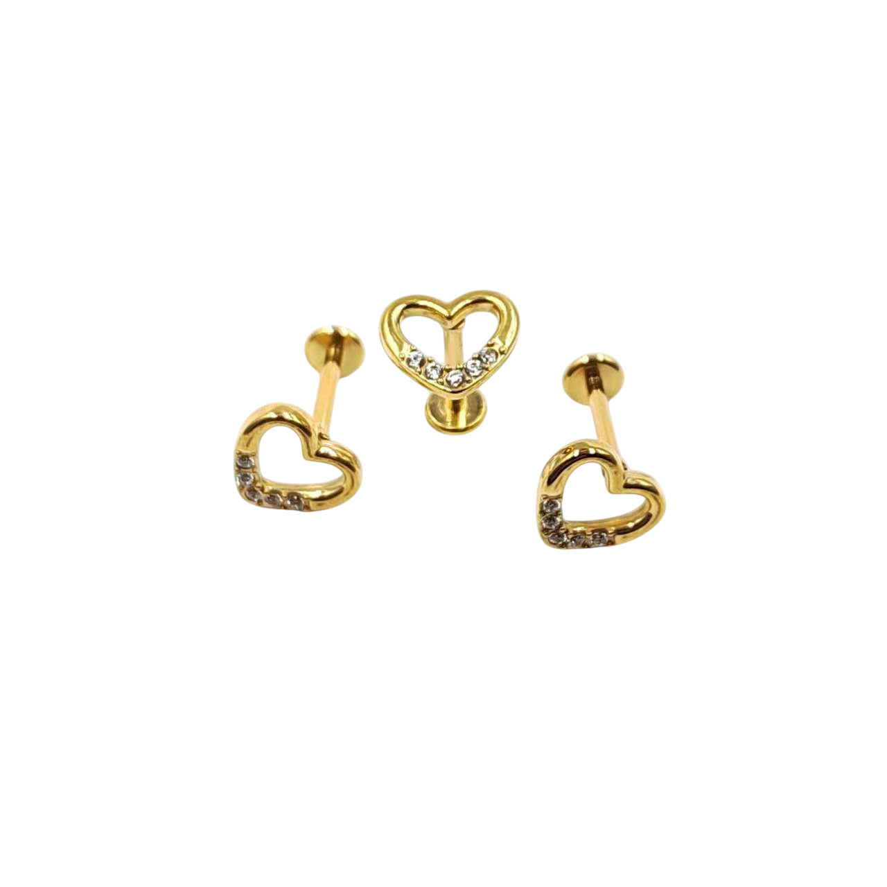Piercing acier coeur