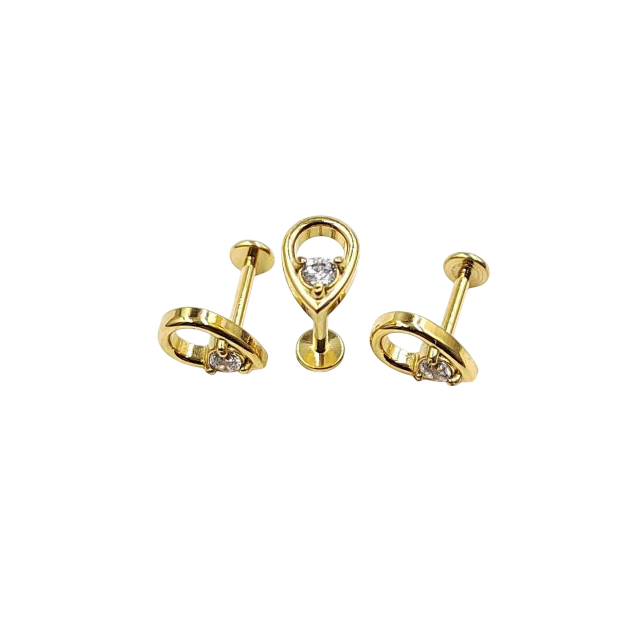 Piercing acier goutte