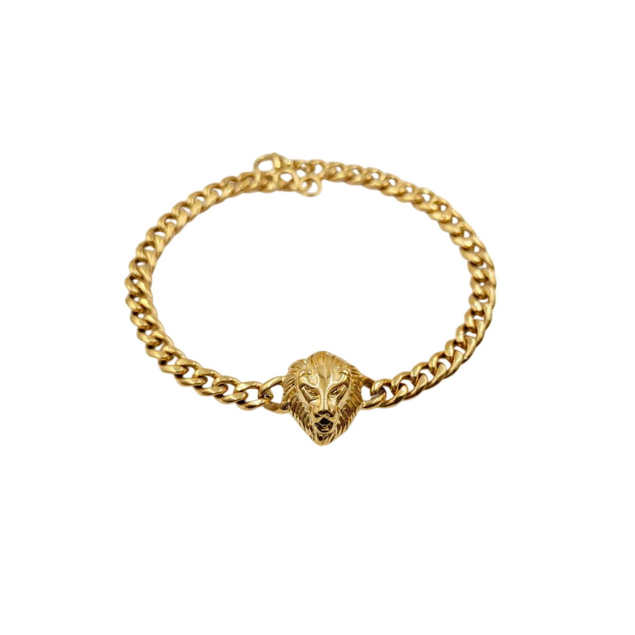 Bracelet tête de lion