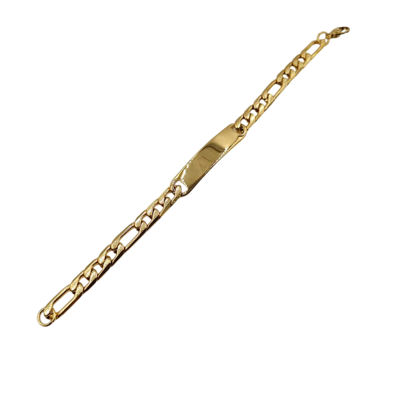 Bracelet figaro à graver