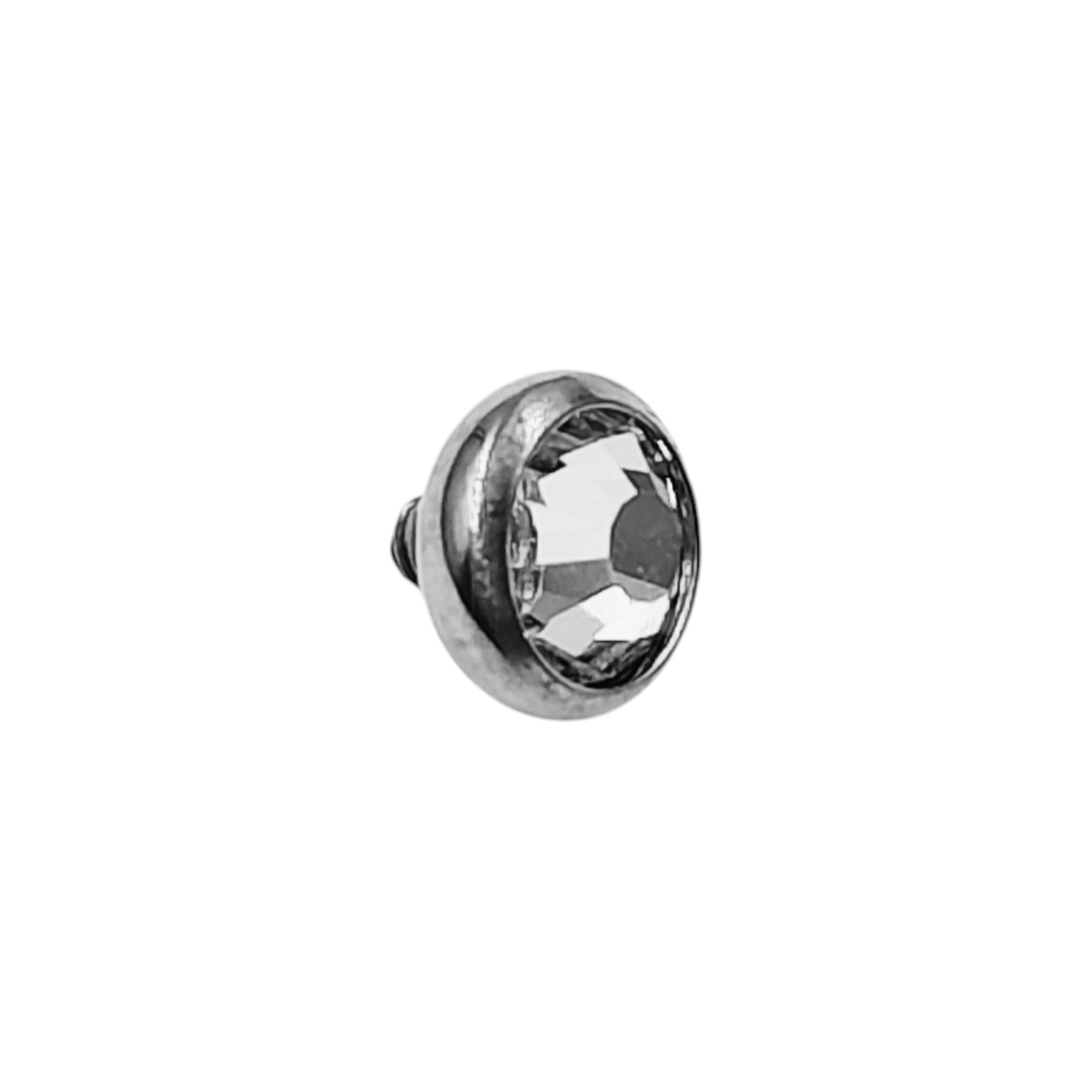 Embout titane microdermal rond