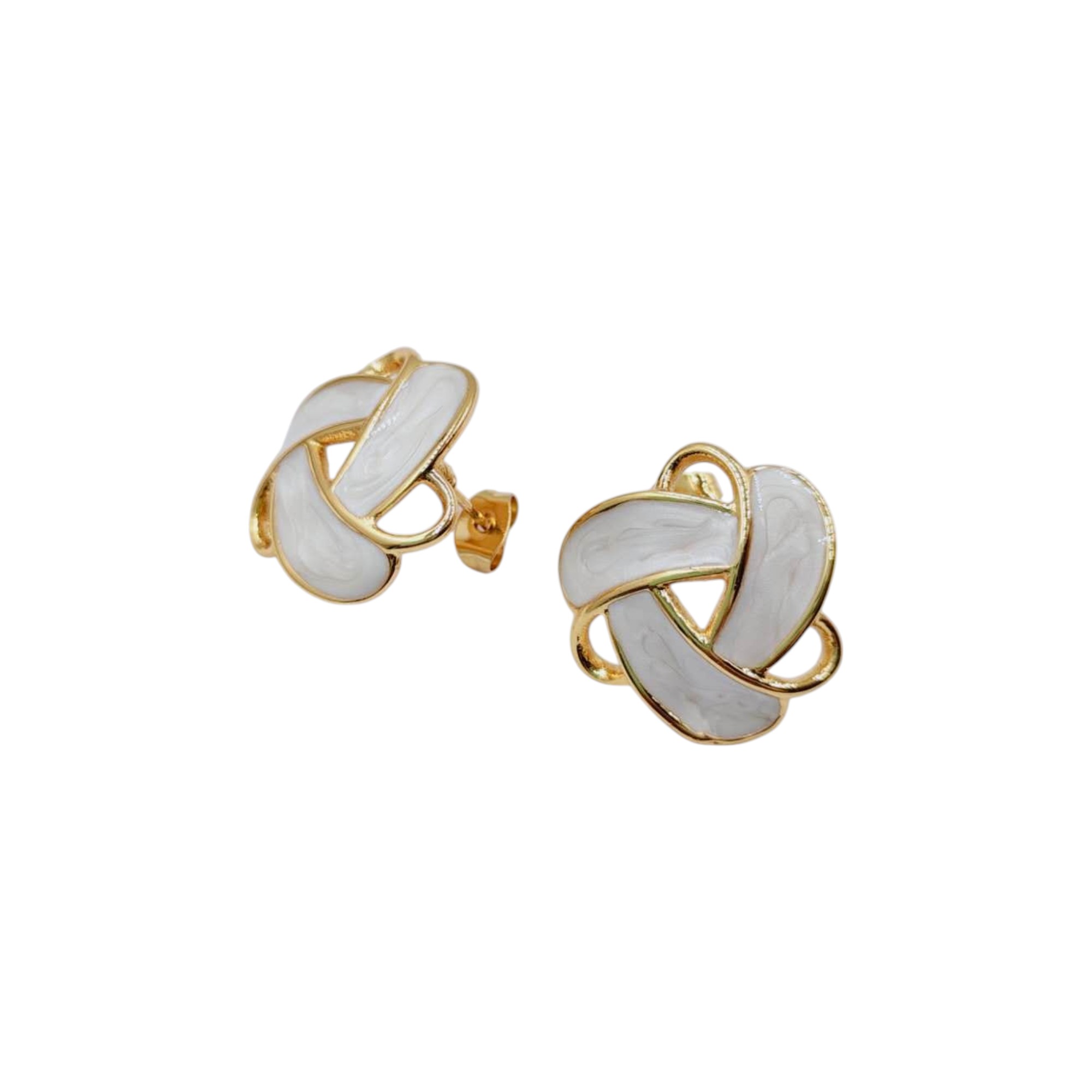 Boucle d'oreille nacre